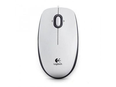Mouse Logitech B100 Optical White USB
